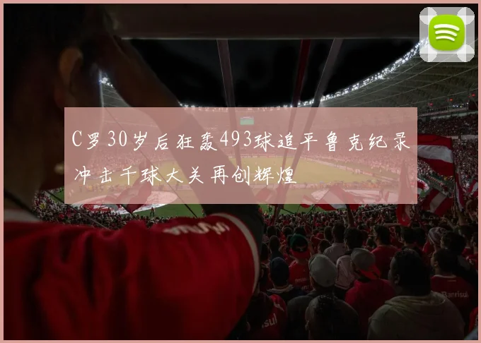 C罗30岁后狂轰493球追平鲁克纪录冲击千球大关再创辉煌